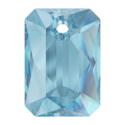 Pendentif PureCrystal 6435 11.5x8 mm - Aquamarine x1|raw }}