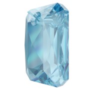 Pendentif PureCrystal 6435 11.5x8 mm - Aquamarine x1