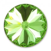 Cabochon PureCrystal 1122 Rivoli 14 mm Peridot x1|raw }}