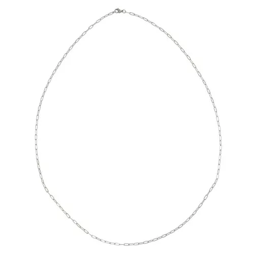 Sautoir de 80 cm maille rectangle 3 mm - Acier inoxydable 304 x 1