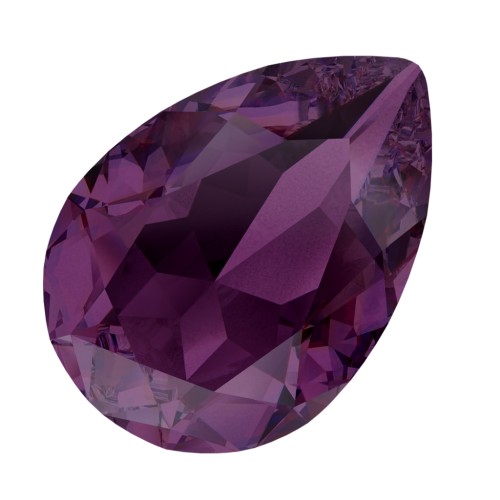 Cabochon PureCrystal 4320 14x10 mm Amethyst Ignite x1