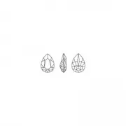 Cabochon PureCrystal 4320 18x13 mm Emerald Ignite x1