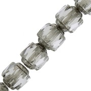 Facettes Antiques  6 mm Crystal Vieil Argent x20|raw }}