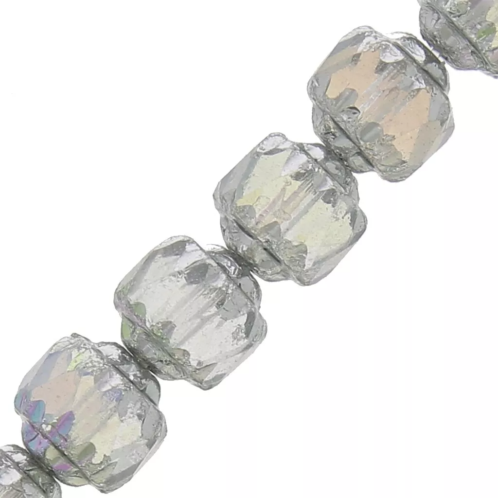 Lot De 200 Perles Facettées En Cristal De Bohême 4 Mm - Finition Mat - Marque Preciosa - Fabriqué En France