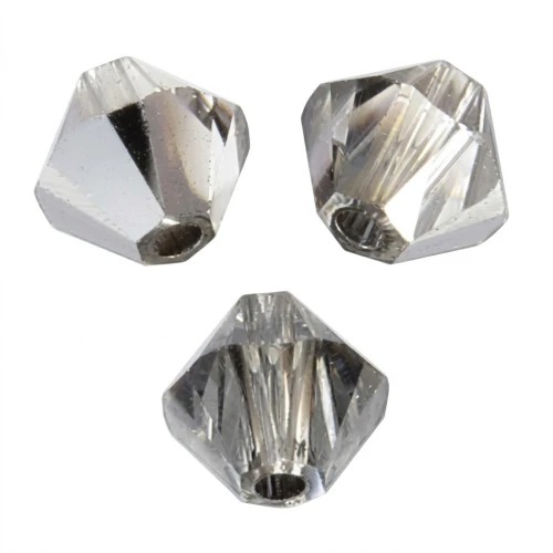 Toupies en cristal PureCrystal 5328 3 mm Crystal Silver Night x50