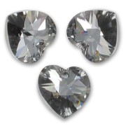 Coeur PureCrystal 6228 18x17.5 mm Crystal Silver Night x1|raw }}