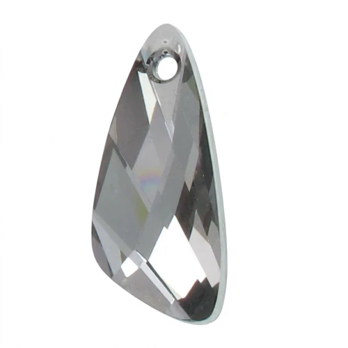 Pendentif Wing PureCrystal 6690 23 mm Crystal Silver Night x1