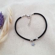 Mini breloque étoile 8x6 mm en Argent 925 x1