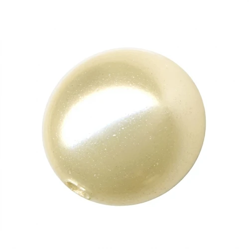 Nacrée PureCrystal semi-percée 5818 6 mm Light Gold Pearl x1