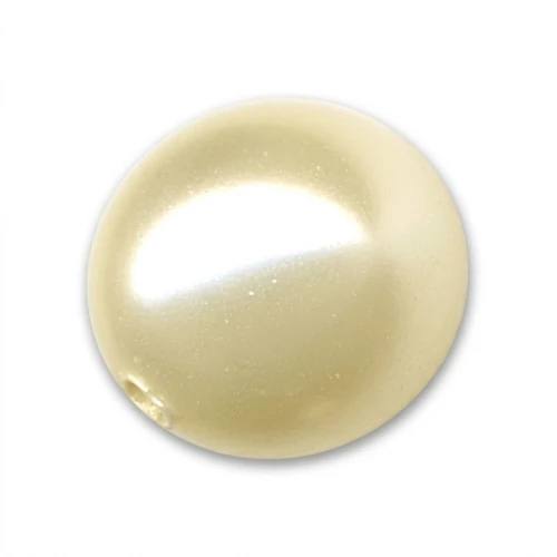 Nacrée PureCrystal semi-percée 5818 4 mm Light Gold Pearl x1