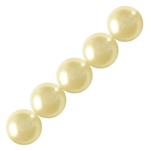 Perles nacrées PureCrystal 5810 6 mm Light Gold Pearl x10