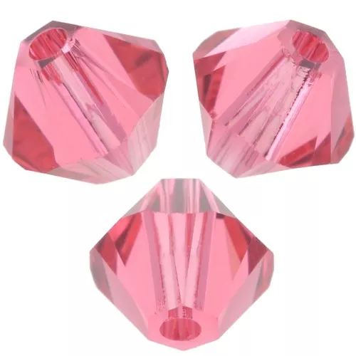 Toupies en cristal PureCrystal 5328 4 mm Padparadscha x50