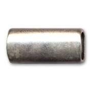 Poussoir irrégulier pour cuir regaliz 28x13 mm Placage Argent fin vieilli|raw }}