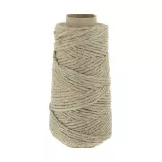 Bobine de fil de lin 10 brins 2.75 mm - Naturel x200gr