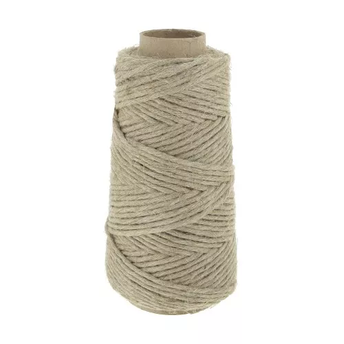 Bobine de fil de lin 10 brins 2.75 mm - Naturel x200gr