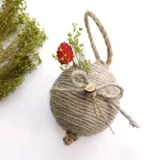 Bobine de fil de lin 10 brins 2.75 mm - Naturel x200gr