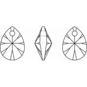 Mini Poire PureCrystal 6128  8 mm Peridot x1