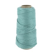 Bobine de cordon en coton pour macramé Cotton Suprême 3XL peigné - Jade x75m|raw }}