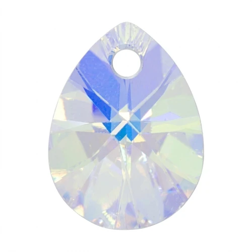 Mini Poire PureCrystal 6128 8 mm Crystal AB x1