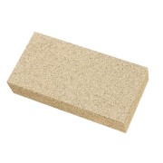 Brique réfractaire rectangle en vermiculite 14x7 cm pour soudure x1