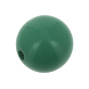 Perle en résine opaque 10 mm - Vert x1|raw }}