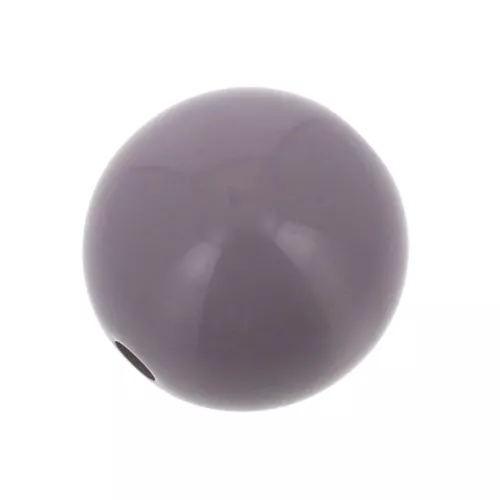 Perle en résine opaque 14 mm - Lilas x1