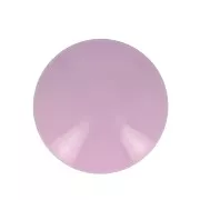 Cabochon rond en résine opaque 12 mm - Lilas x1