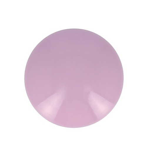 Cabochon rond en résine opaque 12 mm - Lilas x1