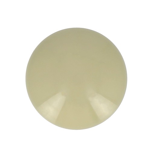 Cabochon rond en résine opaque 12 mm - Vert de gris x1