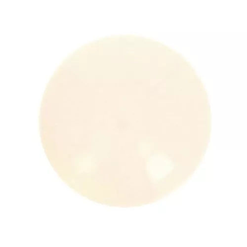 Cabochon rond en résine opaque 12 mm - Ivoire x1