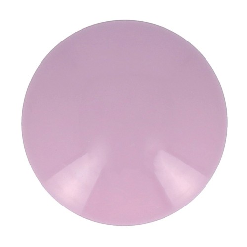 Cabochon rond en résine opaque 14 mm - Lilas x1