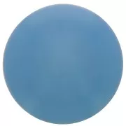 Cabochon rond en résine opaque 14 mm - Bleu lapis x1