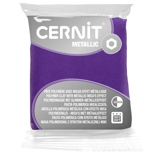Pâte Cernit Metallic Violet 56gr (n°900)