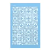 Silk Screen Moiko pour Pâte polymère 74x105 mm - Motif Petit kaléidoscope 13.17