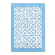 Silk Screen Moiko pour Pâte polymère 74x105 mm - Motif Kaléidoscope 13.50|raw }}