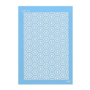 Silk Screen Moiko pour Pâte polymère 74x105 mm - Motif Millefiori 13.22