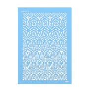 Silk Screen Moiko pour Pâte polymère 74x105 mm - Motif Aborigène 13.15