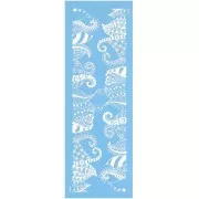 Silk Screen Moiko pour bracelet 23x7 cm - Tentacules