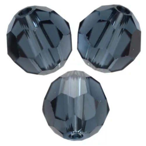 Perle ronde PureCrystal 5000 8 mm - Montana x1