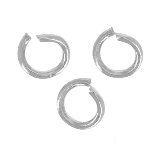 Anneaux ouverts 3x0.5 mm - Acier inoxydable 304L x50
