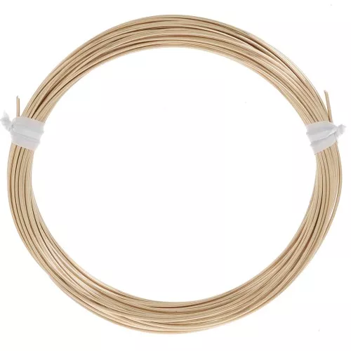 Fil dur rond 0.8 mm en Gold filled (or laminé) x7.5m