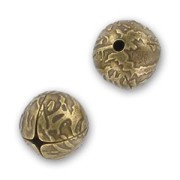 Boule filigranée 15 mm bronze x1|raw }}