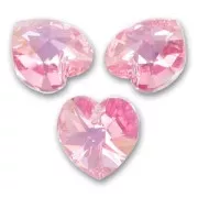 Coeur PureCrystal 6228 14,4x14 mm Light Rose AB x1