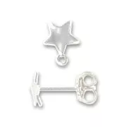 Clous d'oreilles étoile en Argent 925 x2