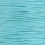 Coton ciré européen 1.3 mm Turquoise x 1 m