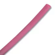 Cordon en plastique creux 4 mm Dark Fuchsia x 2 m