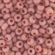 Perles rocailles Preciosa  9/0 2.5 mm - Rose clair Opaque x20g