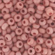 Perles rocailles Preciosa  9/0 2.5 mm - Rose clair Opaque x20g