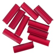 Perles rocailles Preciosa  tubes 6.5x2 mm Siam x20g