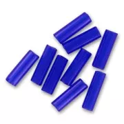 Perles rocailles Preciosa  tubes 6.5x2 mm Sapphire x20g